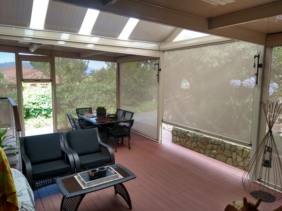Outdoor Patio Blinds Adelaide, Northern Beaches of Sydney and North Shore.
