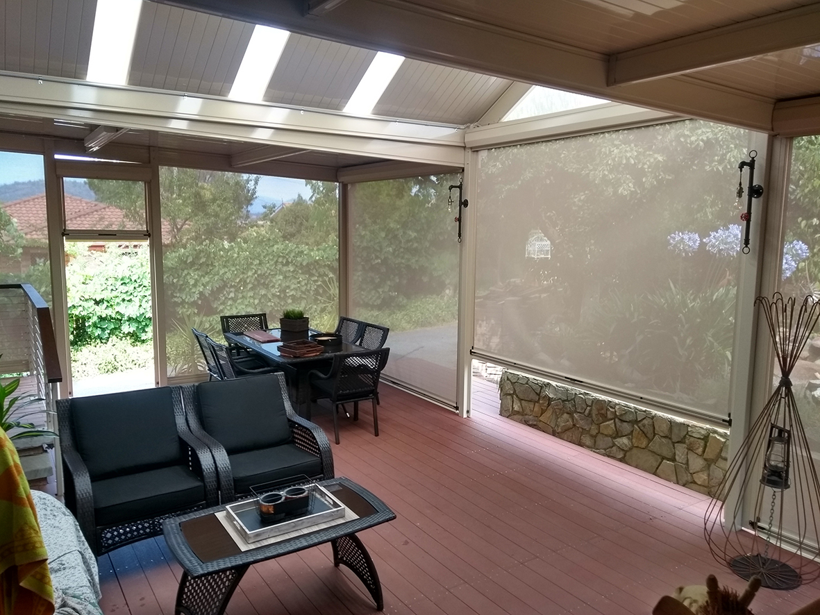 Outdoor Patio Blinds Adelaide, Northern Beaches of Sydney and North Shore.
